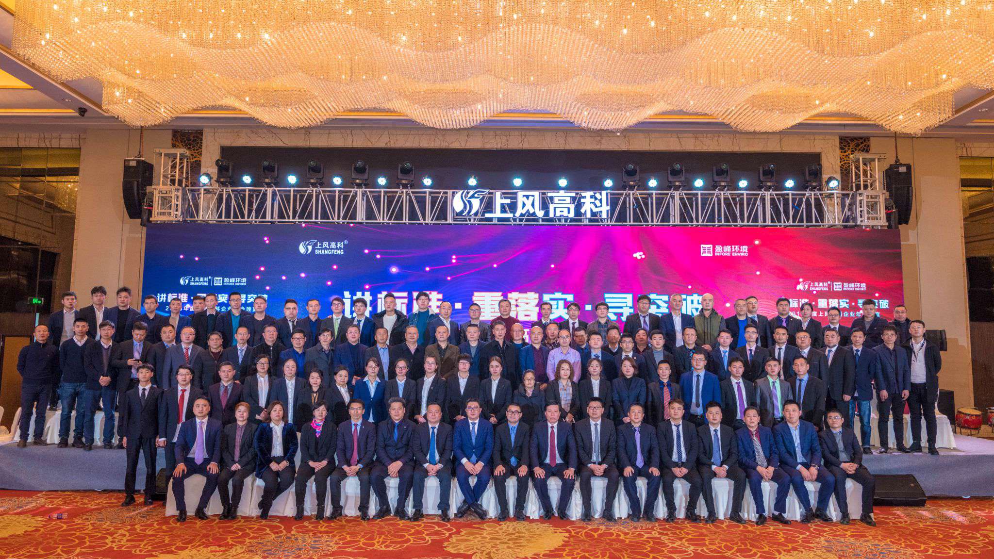 “講標準·重落實·尋突破”——上風高科2018年企業年會暨員工表彰大會圓滿落幕！
